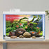 AWERT 48x18 inches Branches Fish Tank Background, Stone Seaweed Aquarium Background Vinyl.