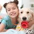 Novelty Squeaky Pacifier Dog Toys - Latex Chew Toys for Teething Puppies, Mild Chewing for Small, Medium, Large Dogs