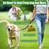 2PCS Dog Poop Bag Holder, Waste Bag Carrier, Hands-Free Dog Poop Bag Holder