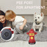 NPBIYOYG 4.3" 9.4" Potty Training Dog Fire Hydrant, W x H Small Fire Hydrant for Puppy to Pee On, Retro Resin Pee Post