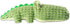 Bone Dry Squeaky Plush Pet Toy Collection - Plush Alligator