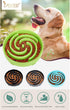JASGOOD Slow Feeder Dogs Bowl for Large Medium Dogs, Anti-Gulping Design to Stop Bloat