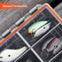 KastKing HyperSeal Waterproof Tackle Box, Waterproof 3600 and 3700 Tackle Trays, Fishing Box Organizer with Removable