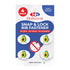 bibSNAPS Race Bib Clips - Safety Fasteners, Secures Running, Marathon, Cycling &