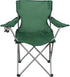 Generic Portable Quad-Folding Outdoor Camp Chair with Cup Holder, Army Green