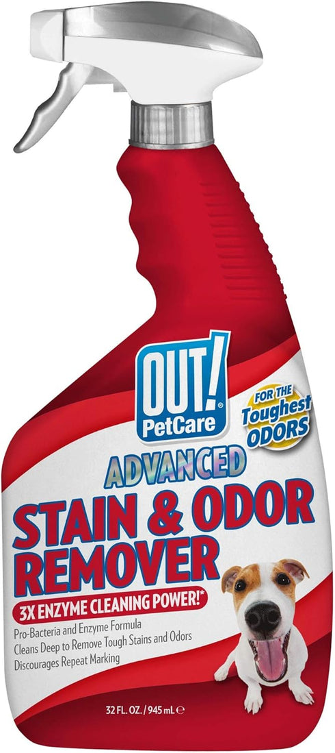 OUT! Advanced Stain and Odor Remover - Pet Stain and Odor Remover