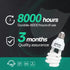 REPTIZOO Energy Saving Lamps UVB Bulb - Spiral Compact 15 Watts UVB 10.0 for Reptiles