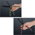 Practice Butterfly Knife Trainer, 2 Pack Steel Folding Comb, Unsharpened Blade for Beginners Training (Red & Green)