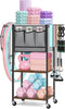Weight Rack for Home Gym, Dumbbell Rack and Fabric Yoga Mat Storage, Organizes Fitness Equipment