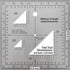 1.2mm Transparent Plastic Military UTM/MGRS Coordinate Scale Map Reading and Land Navigation Topographical Map Scale