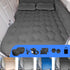 2 2 ISWEES Car Bed SUV Air Mattress, Car Air Mattress with Electric Pump, Inflatable Pillows and Footrests for Back