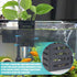 2 Pcs Fish Tank Plant Holder with Hooks and Suction Cups, Suitable for Aquatic Plant Cultivation and Decoration