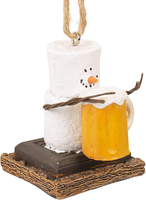 Smores Original Beer Mug Christmas Ornament