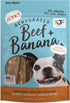 Pet Jerky Factory Premium Beef and Banana Dog Jerky Treats 5 oz. | 100% Human Grade | USA Made | High Protein | Grain