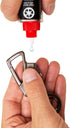SURVIVE Permanent Match Bottle Opener Metal Keychain, Reusable Survival Fire Starter Lighter, Emergency Waterproof