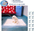 Petphabet Puppy Pads, XXL-Large 34" x 28", Ultra Absorbent All Day Premium Dog Pads, 42 Count