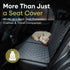 100% 600D Jubily Dog Car Seat Cover for Back Seat, Waterproof Oxford Cloth Non-Slip Car Seat Protector, Universal Fit