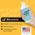 Wild Alaskan Salmon Oil for Dogs with Pollock Oil - 8 oz Omega 3 Fish Oil Supplement for Dogs Skin and Coat, Made in USA