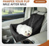 Straps,3 WOOAIDAGG Dog Car Seat for Medium Sized Dog,Pet Travel Car Bed with Seat Belt Channle,Fully Detachable