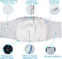DM07L CuteBone Dog Belly Bands for Male Dogs Wraps Washable Doggie Diapers