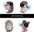 OMGear Diving Mask Snorkeling Gear - Kids Adult Snorkel Mask with Nose Cover for Scuba Diving