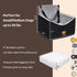 VibeBay 35lbs Dog Car Seats for Small Medium Dogs Up to | Elevated Dog Booster Seat with Detachable Washable Cover