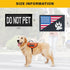 Service Dog Patches Set, 10 Pack Removable Dog Vest Patches for Harness, In Training