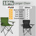 Joyfair Portable Camping Chair, Outdoor Lawn Folding Chairs for Adults, Heavy Duty Large Foldable Chairs for Beach