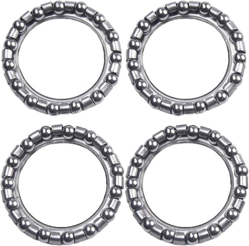 Cryspearl Headset Set 4, 1.57 1.06 E-Bike Steering Ball Bearings of Steel Construction, x in Inner/Outer Diameter