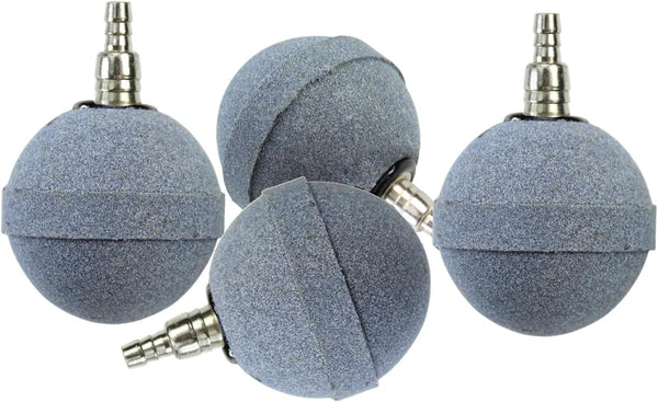 AQUANEAT Pond Air Stone: 2 Inch Long Lasting Aerator Oxygen Diffuser for Aquarium, Fish Tank, Hydroponics, Ponds