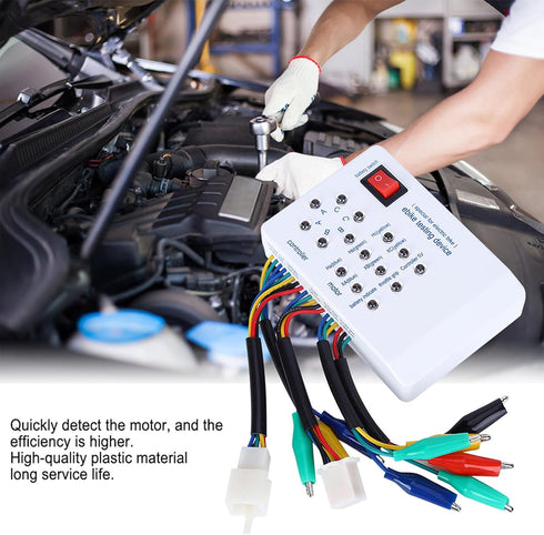 HaloVerde E Bike Motor Diagnostic Tool Portable Brushless Motor and Controller Tester for Electric Scooter and Electric