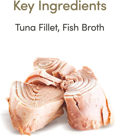 Applaws Natural Wet Cat Food, Tuna Flakes in Gravy, 2.12oz Pots, 18 Count, Limited Ingredient