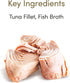 Applaws Natural Wet Cat Food, Tuna Flakes in Gravy, 2.12oz Pots, 18 Count, Limited Ingredient