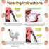 6-Piece Set Silkie(6D20P MANON ROSA Chicken Diapers Bantam Hens - Reusable with Bow Ties Poultry Nappies Washable