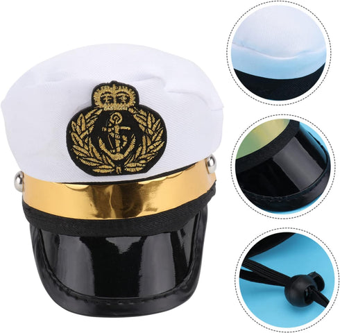 BESTOYARD Pet Headpiece Kitten Accessories, Dog Cap, Sun Hat, Cosplay Accessories for Halloween Costumes
