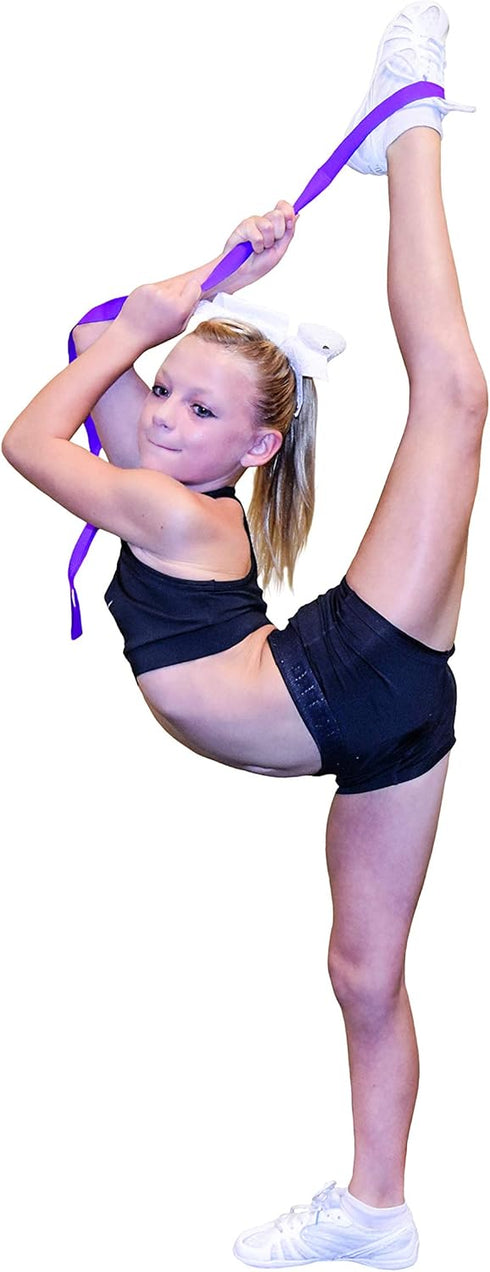 Myosource Kinetic Bands Cheerleading Flexibility Stunt Strap - Improve Stunts & Stretching for Dance, Gymnastics,