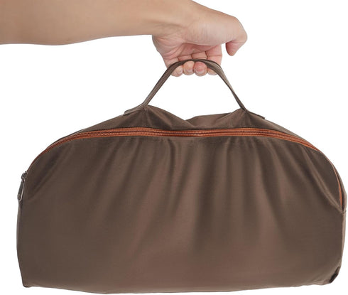 Folding Bamboo Meditation Stool, Meditation Bench with Velvet Cushion & Carry Bag, Travel Meditations Seat, Comfortable