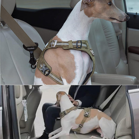 Truelove Vehicle Seat Belt Safety Buckle Lock, Dog Seat Belt Clip Universal Dog Car Restraint - Dog Seatbelt Lock