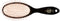 Bass Brushes Large/X-Long All Wire Brass Pin Cushion Pet Brush with Acrylic Handle