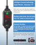 AquaMiracle 20W Adjustable Submersible Aquarium Heater with Digital Display Thermostat for 2-4 Gallon Tanks