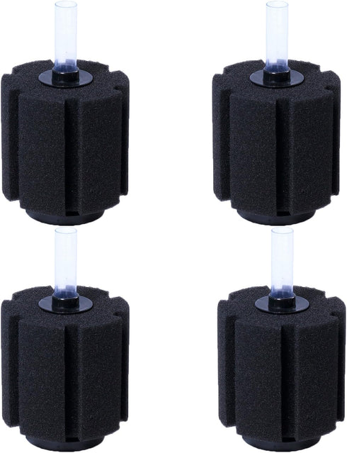 AQUANEAT Aquarium Sponge Filter Breeding Fry Betta Shrimp Nano Fish Tank 4pcs