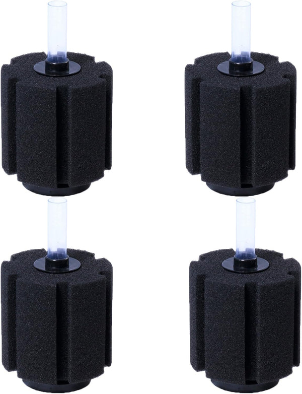 AQUANEAT Aquarium Sponge Filter Breeding Fry Betta Shrimp Nano Fish Tank 4pcs