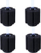 AQUANEAT Aquarium Sponge Filter Breeding Fry Betta Shrimp Nano Fish Tank 4pcs