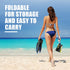 Rrtizan Snorkel Vest, Portable Inflatable Swim Jackets for Adults, Safety for Snorkeling Swimming Diving
