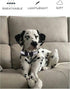 Adjustable Leather Suede Rhinestone Dog Collar, Bling Diamond Bow Tie Collars for Small Medium Large Dogs
