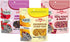 Exotic Nutrition Flower Treat 3 Pack - Healthy Assortment of Hibiscus, Calendula, Rose for Squirrels, Guinea Pigs,