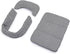 PANGBOER Set Pet Strollers Cushion Side Pad Easy Installation Accessory for Small Dog Cats Strollers Outdoor Use Easy
