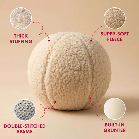 00978 10-Inch Pet Lou Colossal Dog Chew Toy, Jumbo Ball
