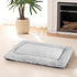 SIWA MARY Dog Bed Mat, Soft Crate Pad Washable Anti-Slip Mattress for Large Medium Small Dogs and Cats (23'' x 18'',