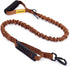 6FT Heavy Duty Elastic Bungee Dog Leash, Shock Absorbing with Comfortable Padded Handle for Medium & Large Dogs